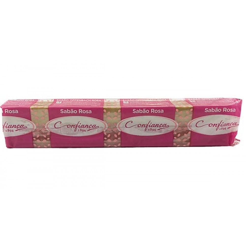 Sabão Rosa Barra 1kg - Confiança