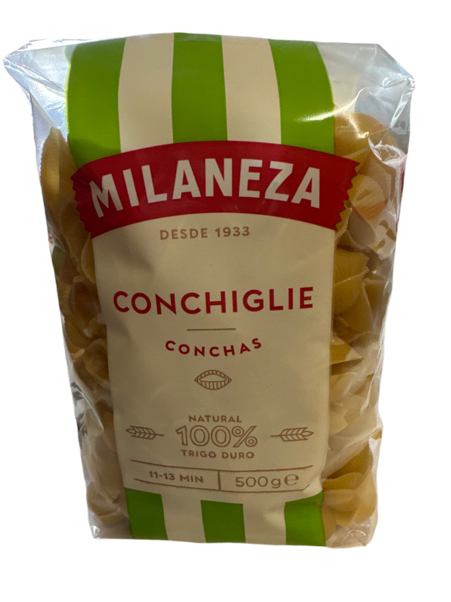 Conchas 500g - Milaneza