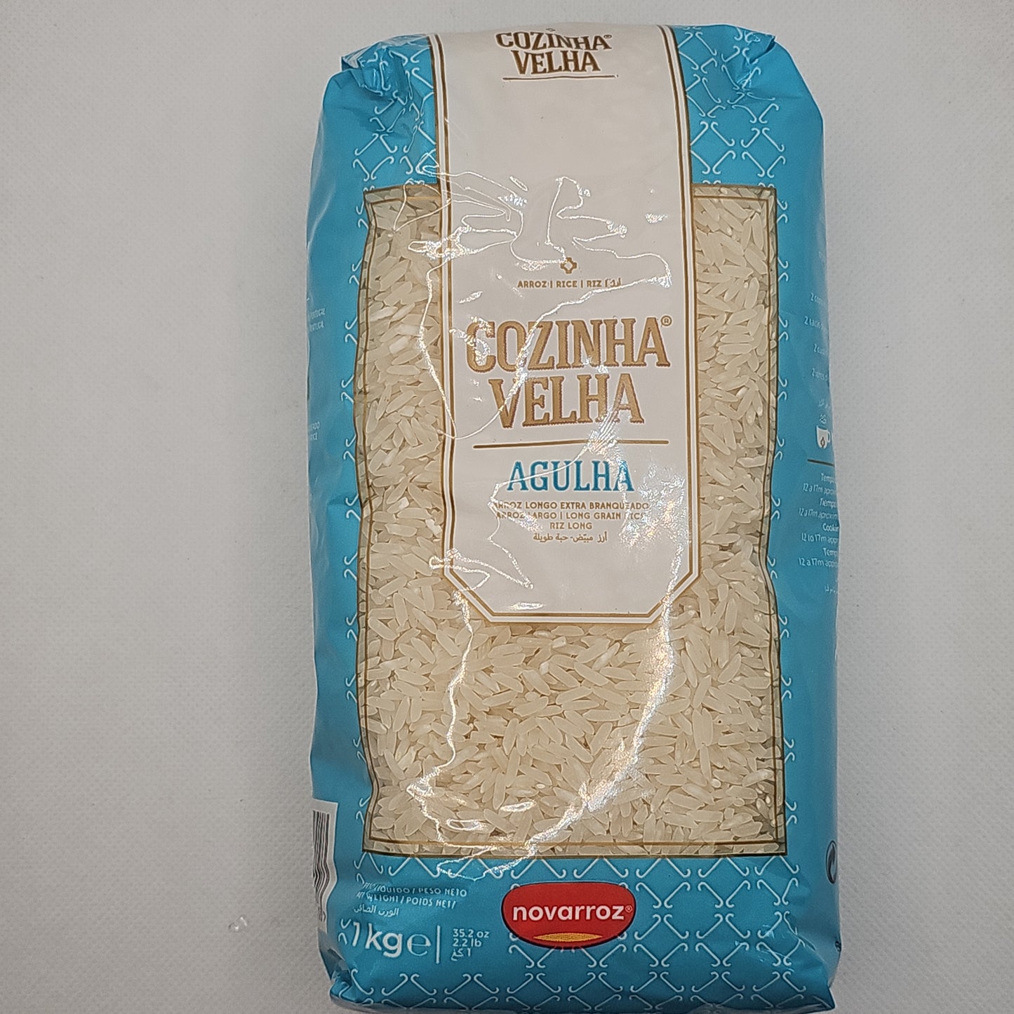 Arroz Agulha 1kg - Cozinha Velha