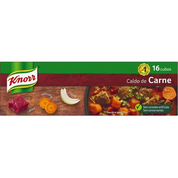 Caldo Knorr de Carne 16un