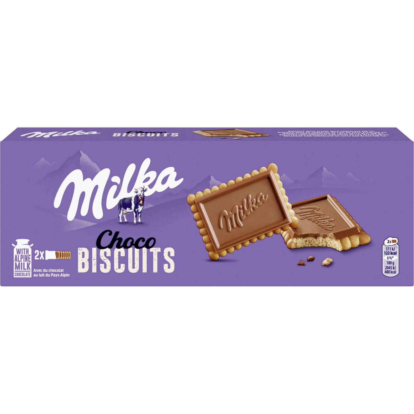 Biscoito Chocolate Leite Milka 150g