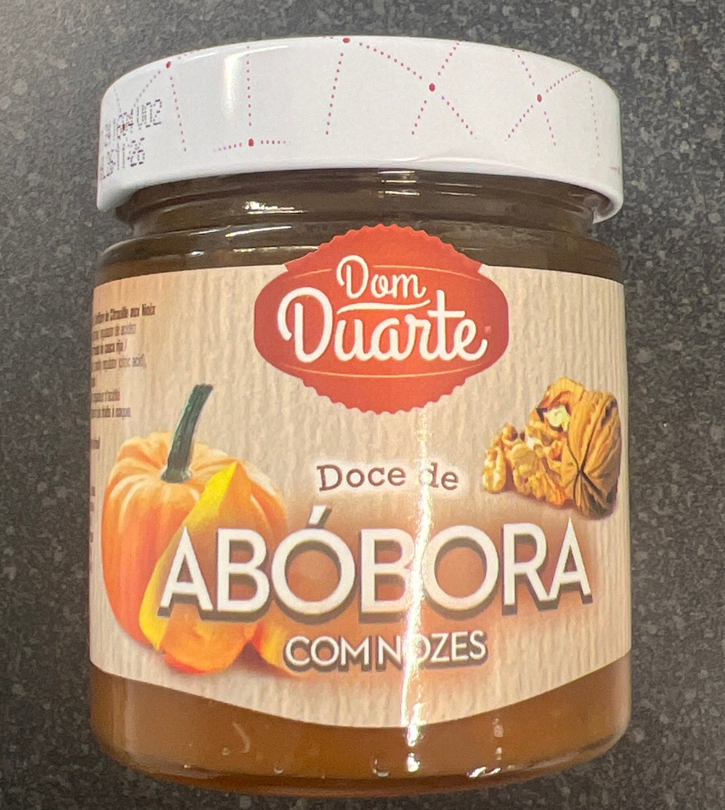 Doce Abóbora com Nozes 220gr - Dom Duarte