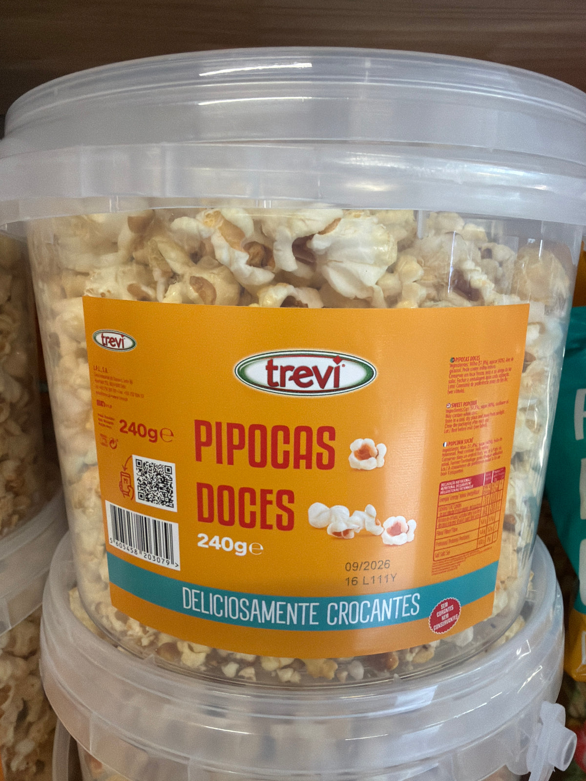 Pipocas Doces 240gr - Trevi