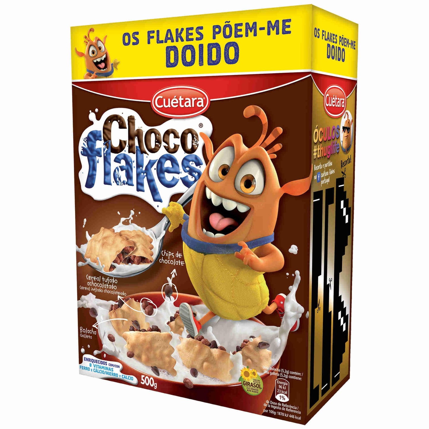 Cereais Choco Flakes 500g - Cuetara