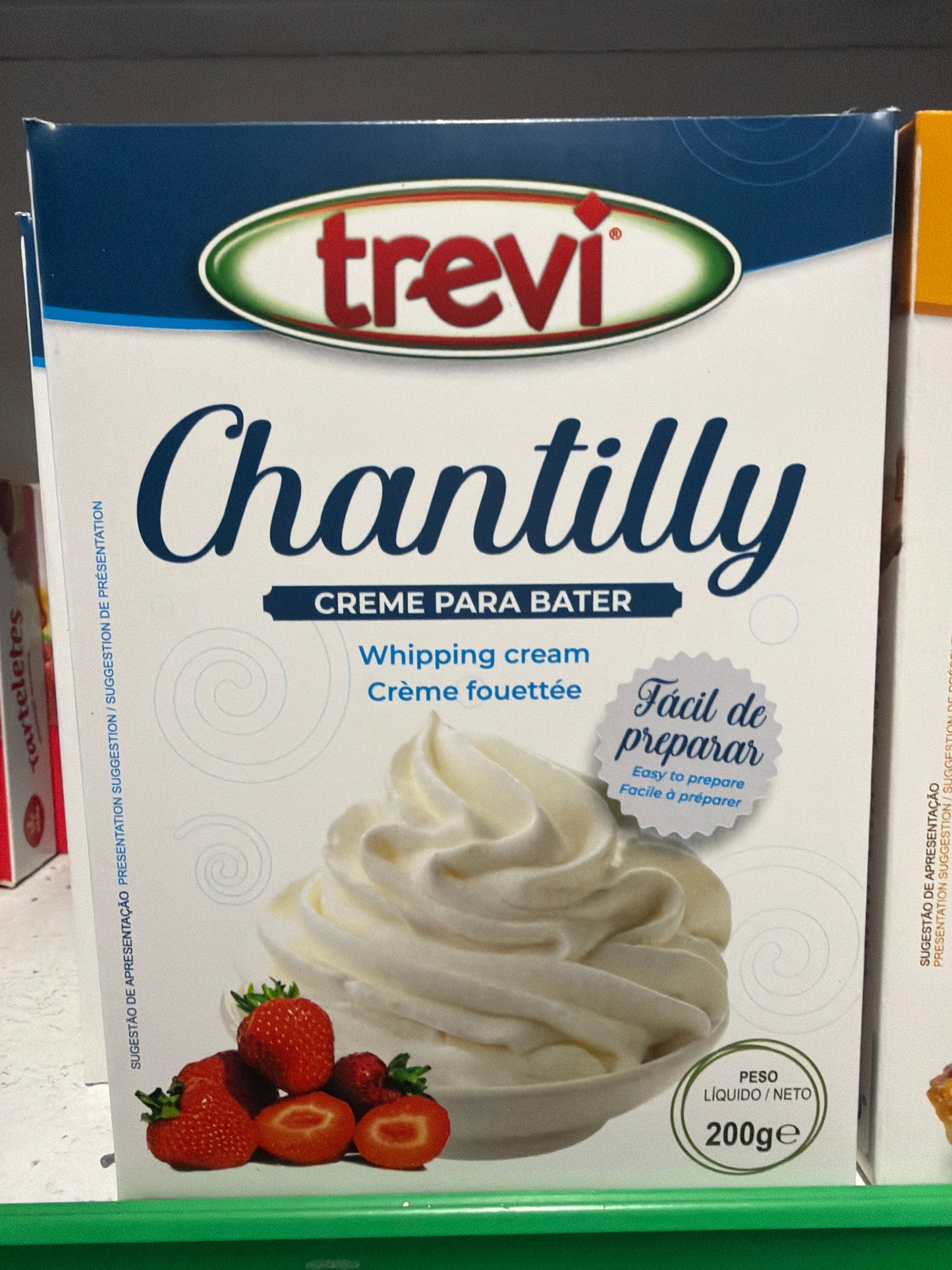 Preperado Creme Chantilly 200g - Trevi