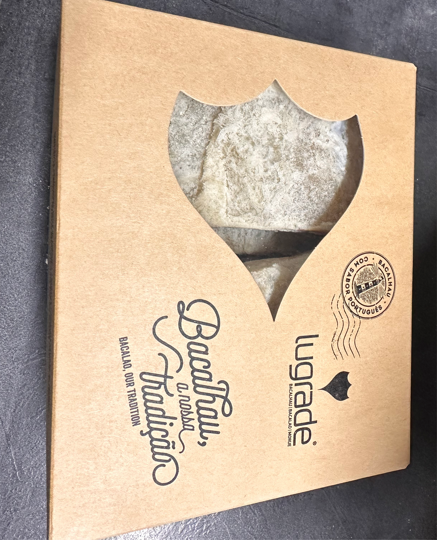 Postas de Bacalhau Seco 600gr