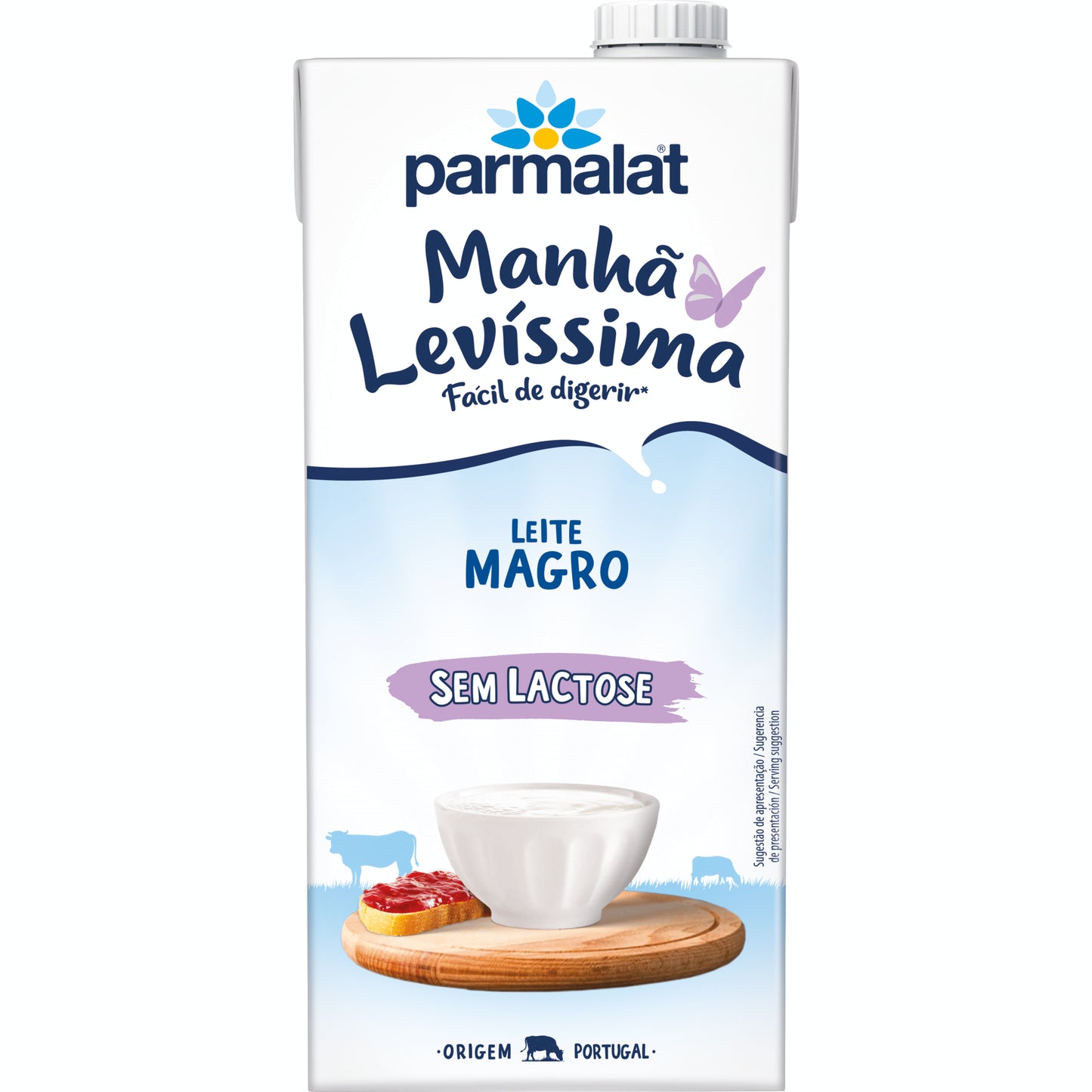 Leite Magro Sem Lactose 1L - Parmalat