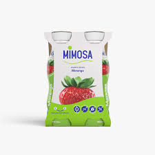Iogurte Liquido Morango 4x151ml - Mimosa