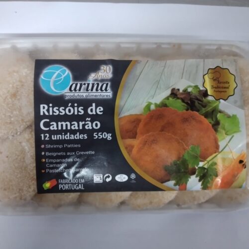 Rissóis de Camarão Especial un - 12Un Carina