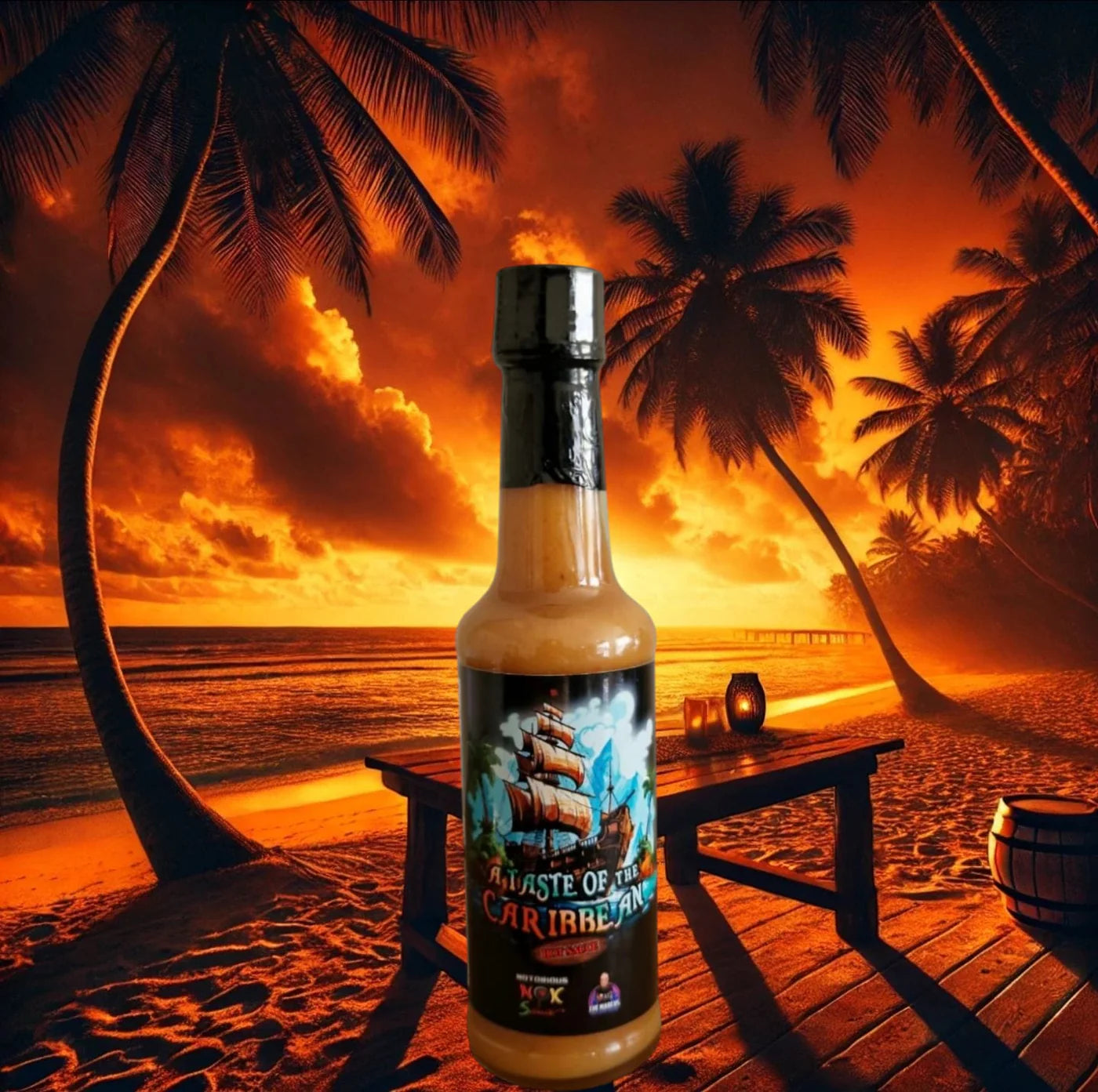 A Taste of the Caribbean Hot Sauce 3🔥 150ml - noksauce
