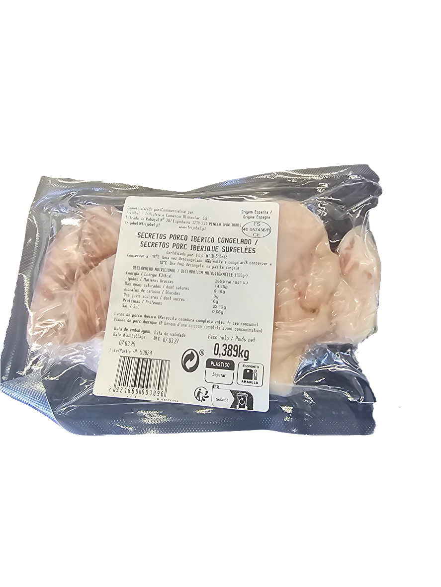Scretos Porco Iberico Congelado (300g-600g)