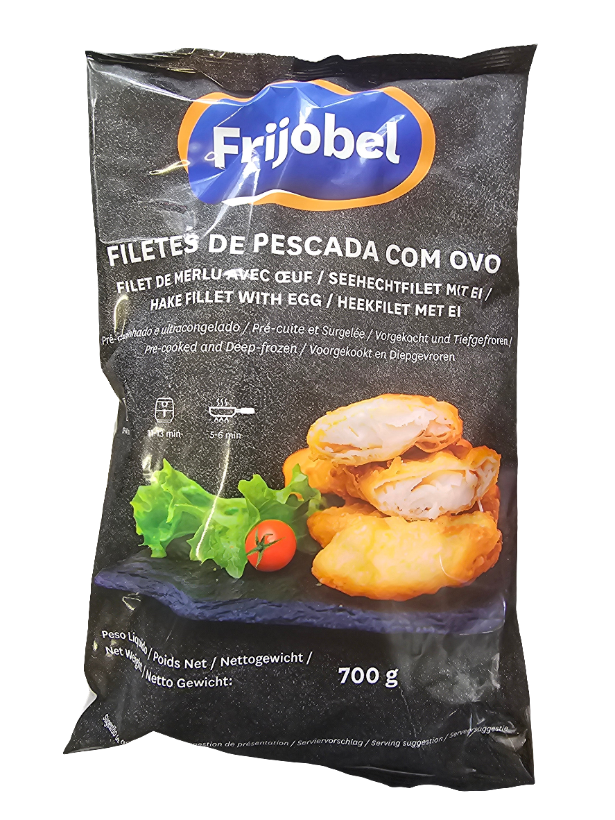 Filetes de Pescada Com Ovo em Saco 700gr