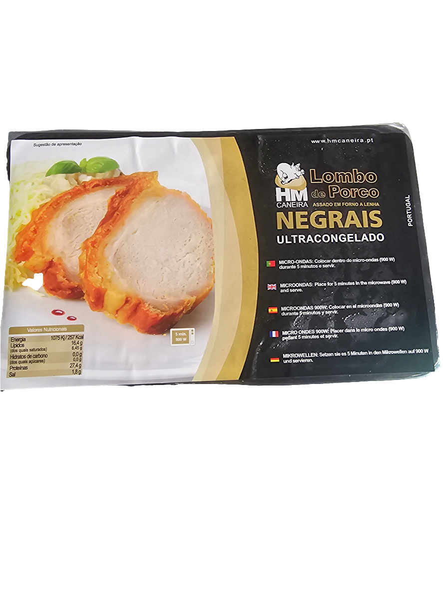 Lombo de Porco Assado 600gr - HM Carneira Negrais