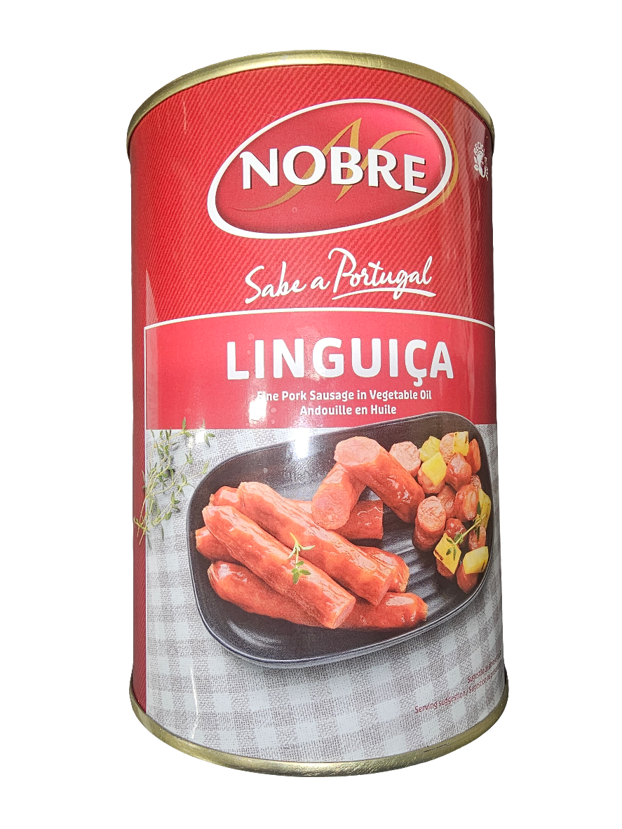 Linguiça em Lata 1.15kg - Nobre
