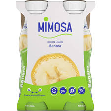 Iogurte Banana 4x151ml - Mimosa