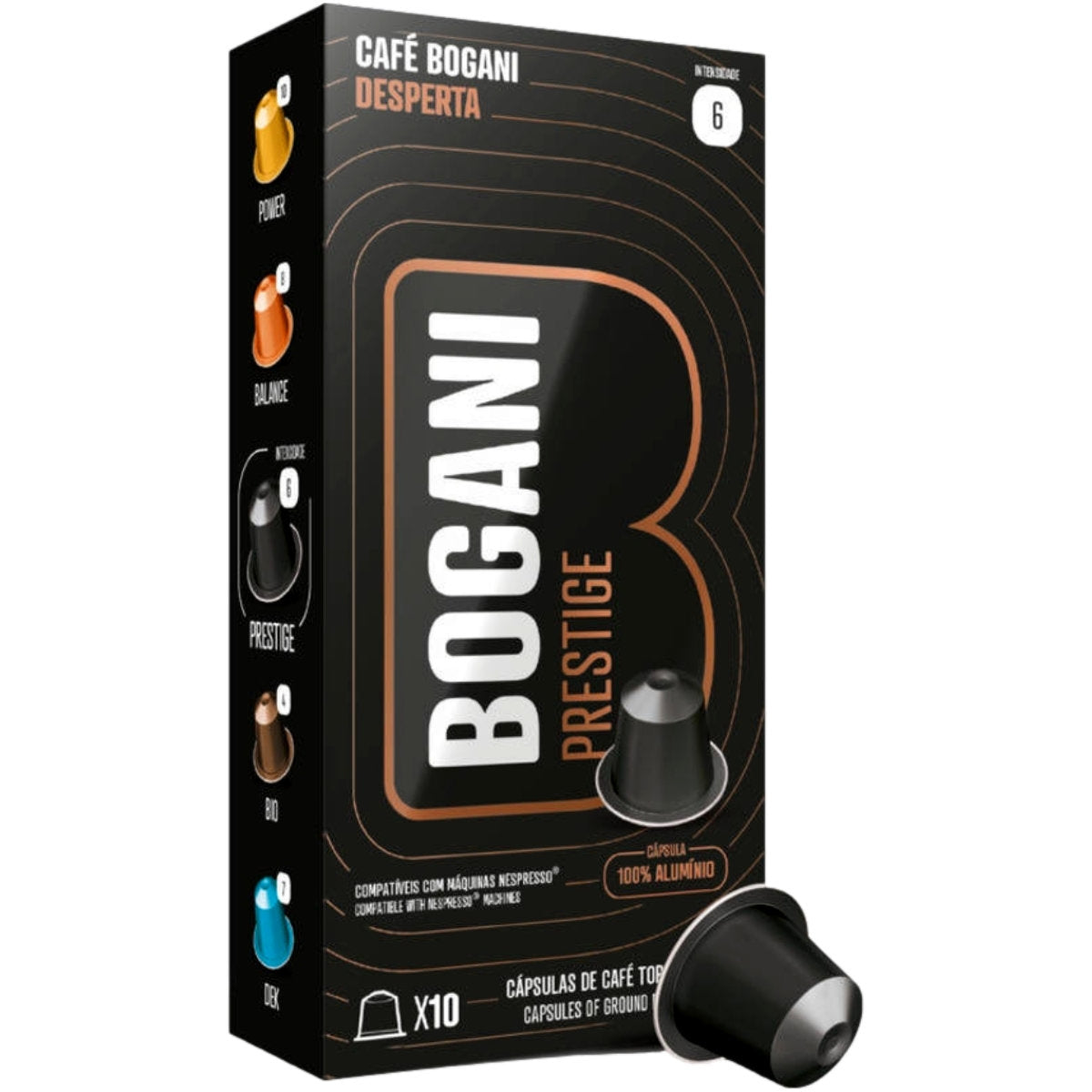 Bogani Prestige - Nespresso Capsule Aluminium