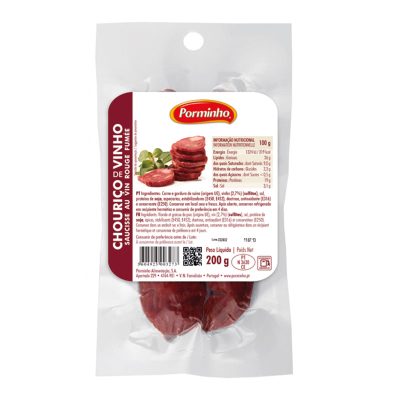 Chouriço De Vinho 200gr - Porminho