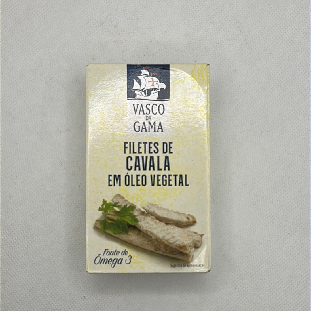 Filetes de Cavala em Óleo 120gr-