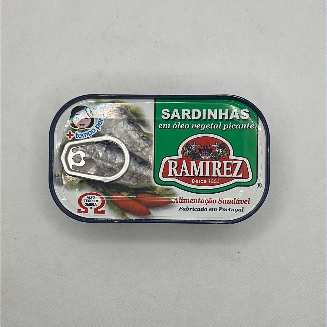 Sardinha Em Óleo Picante 125gr- Ramirez