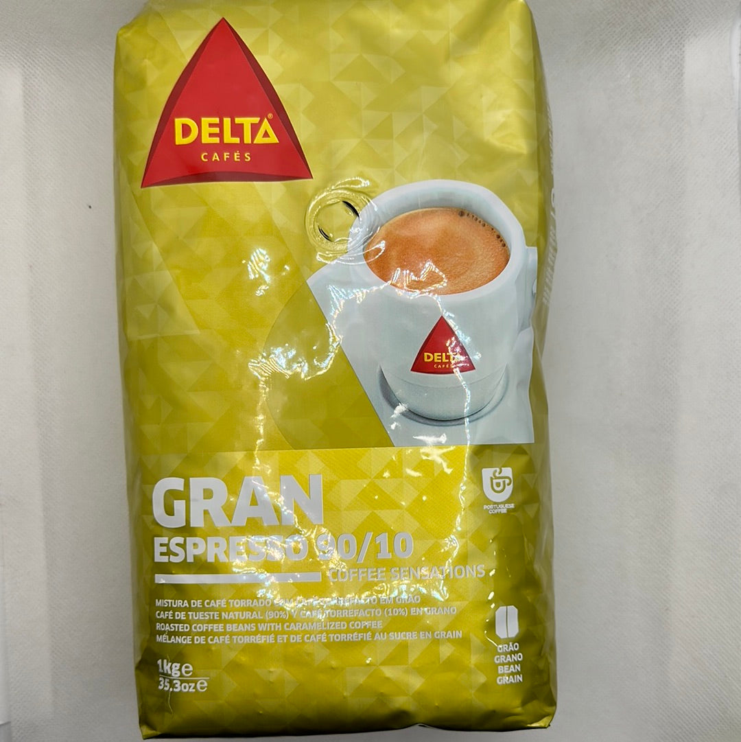 DELTA Café en grains mélangés (80/20) 1 Kg