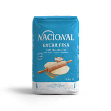 Farinha Extra Fina Sem Fermento 1kg -Nacional
