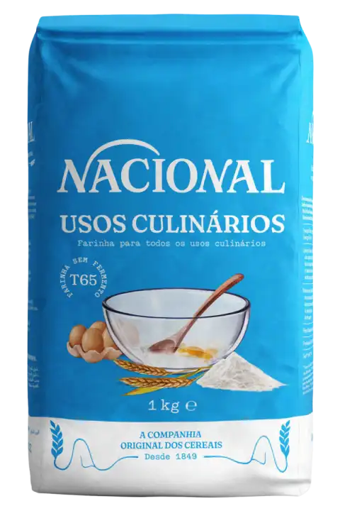 Farinha Usos Culinarios Sem Fermento 1kg - Nacional