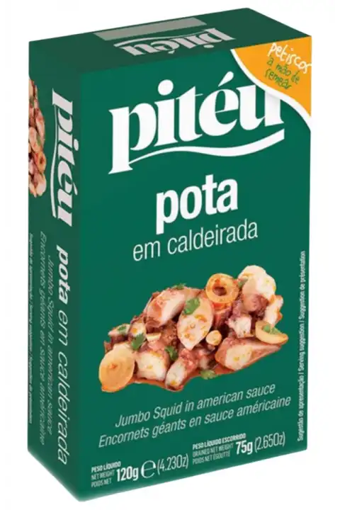 Pota em Caldeirada 120g - Piteu