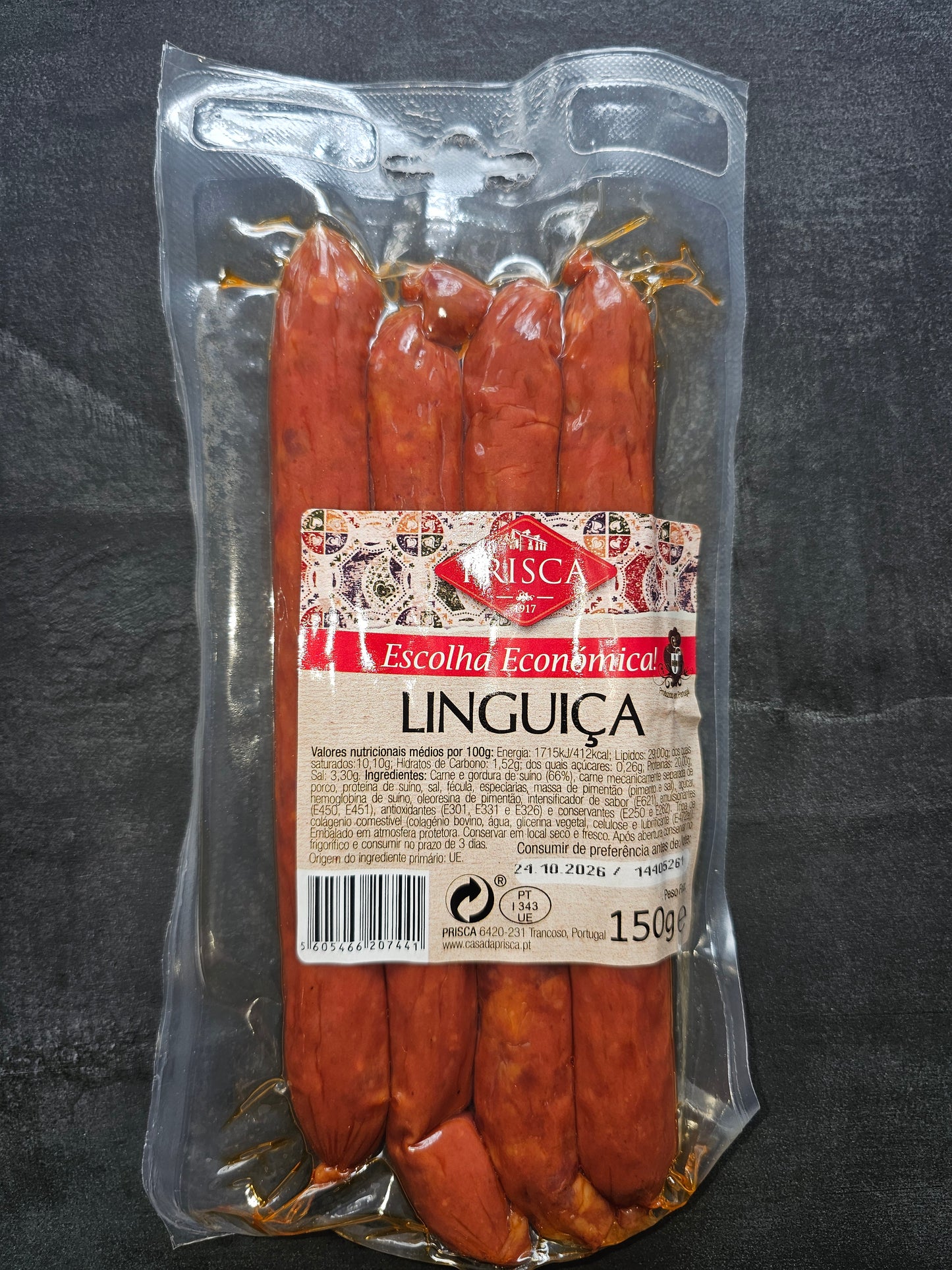 Linguiça 150g - Prisca