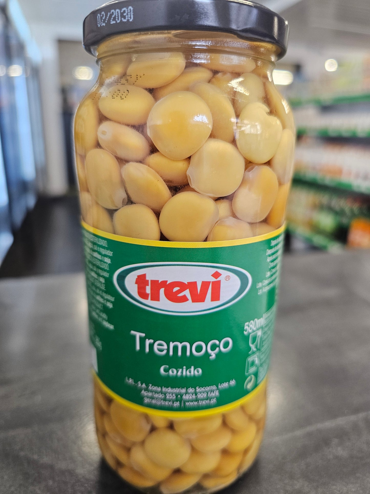 Tremoços Cozido Frasco - Trevi