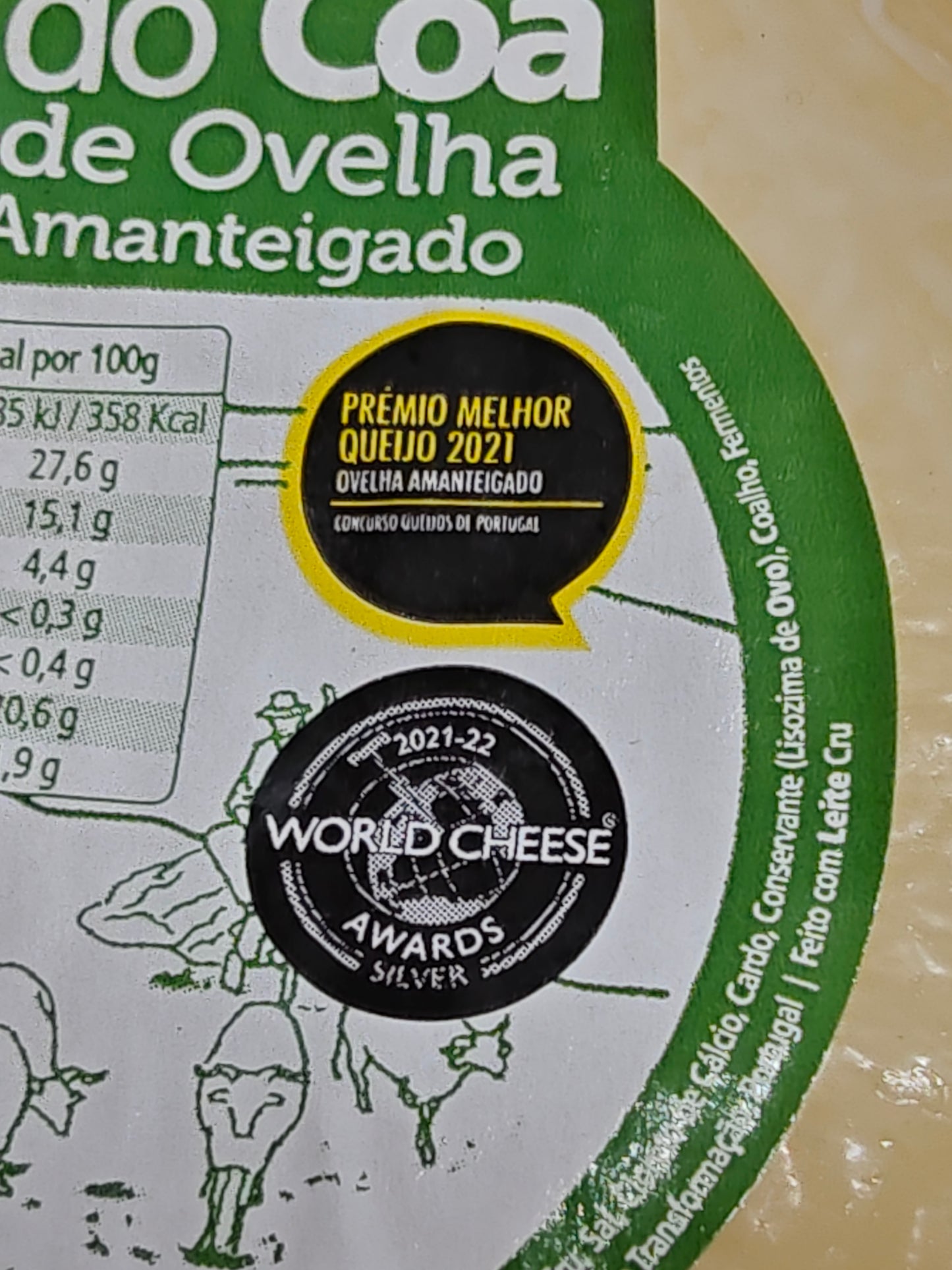 Queijo Ovelha 250gr- Vale do Côa