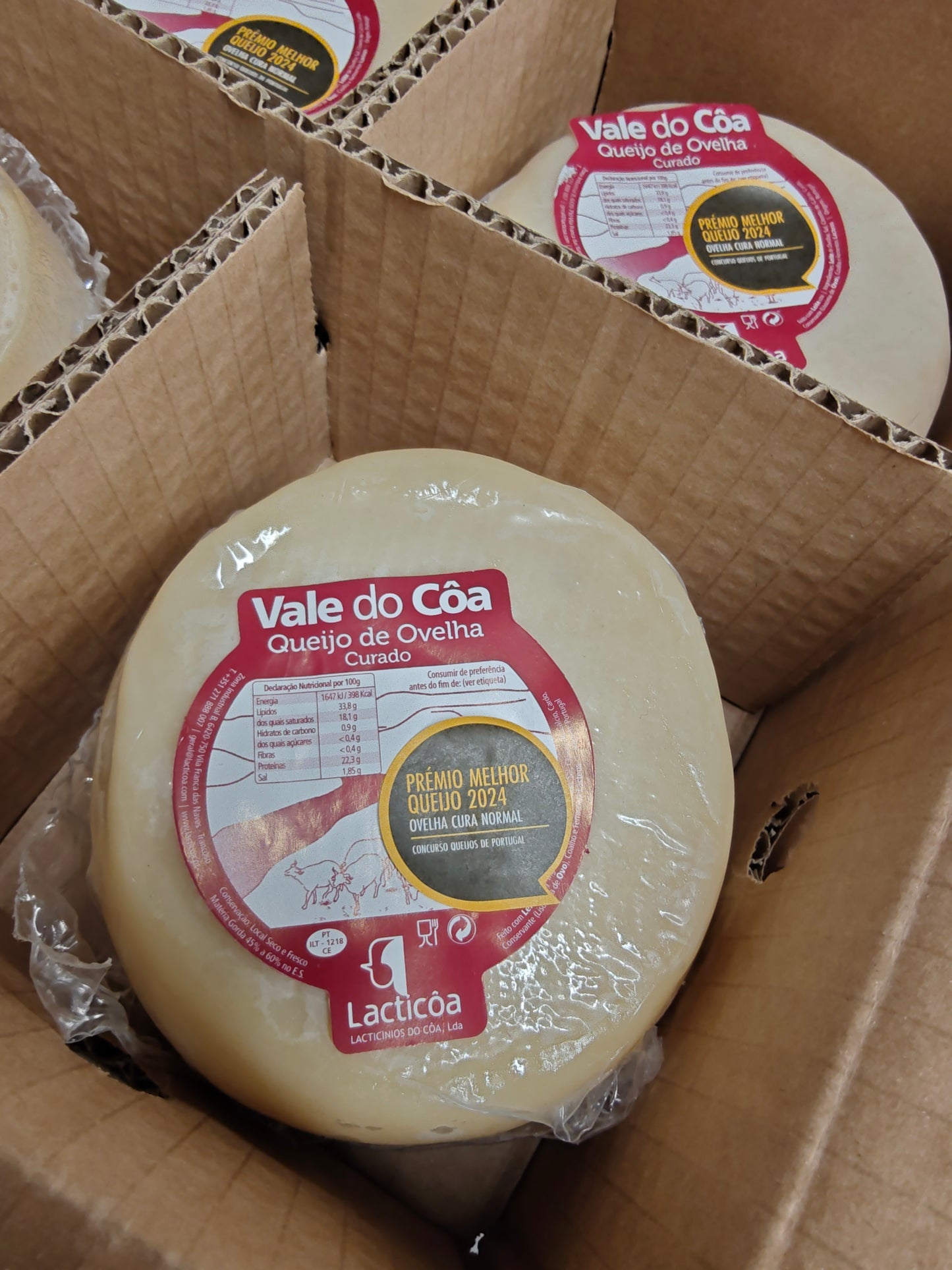 Queijo Ovelha curado 500gr- Vale do Côa