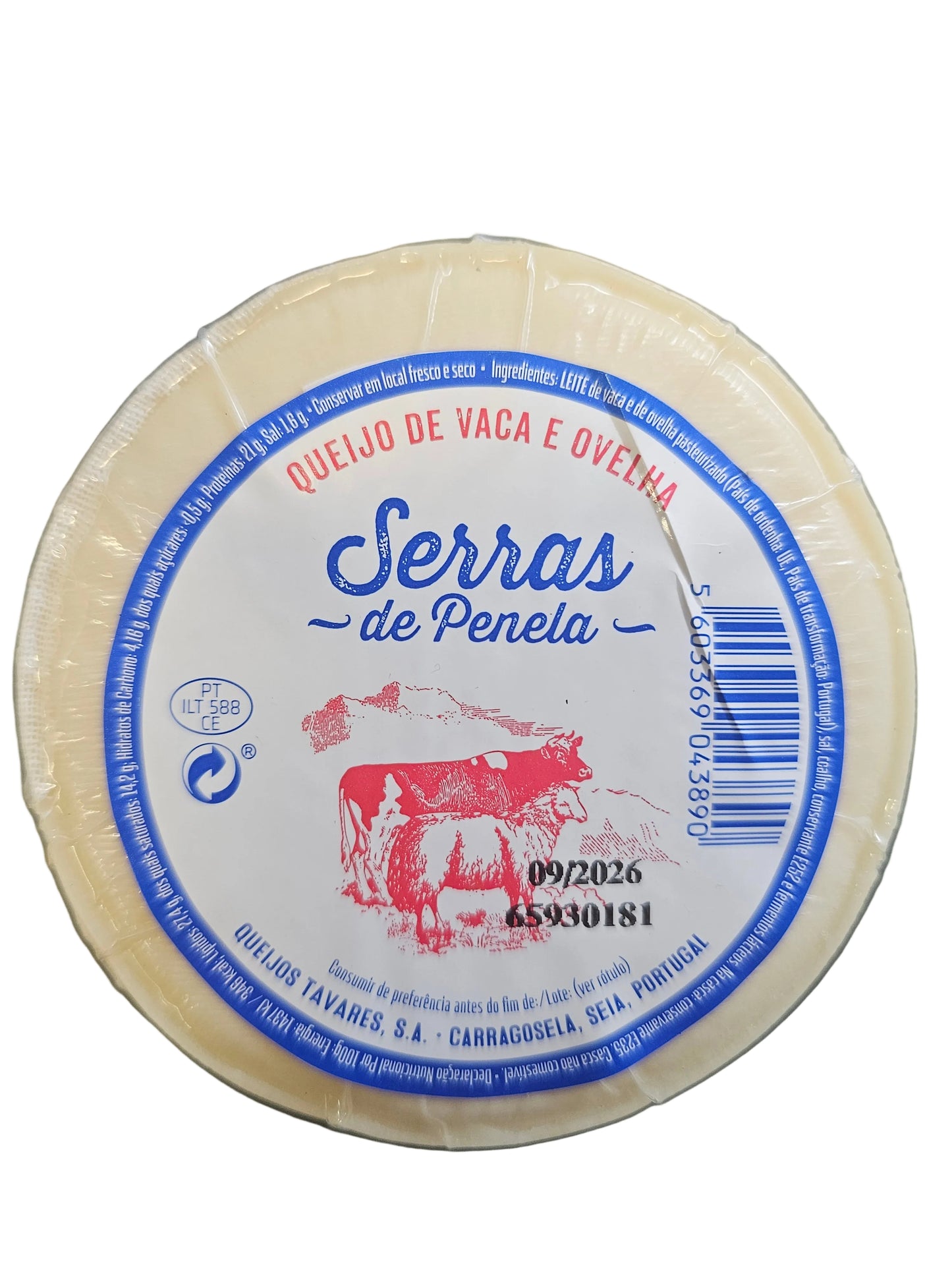 Queijo Curado Vaca Ovelha - Serras Penela