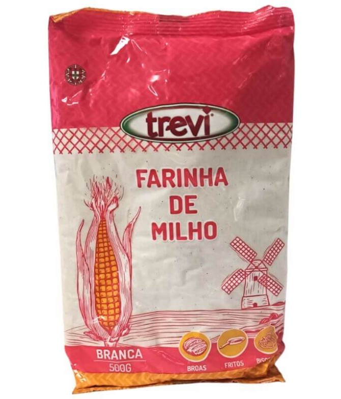 Farinha Milho branca 500gr - trevi