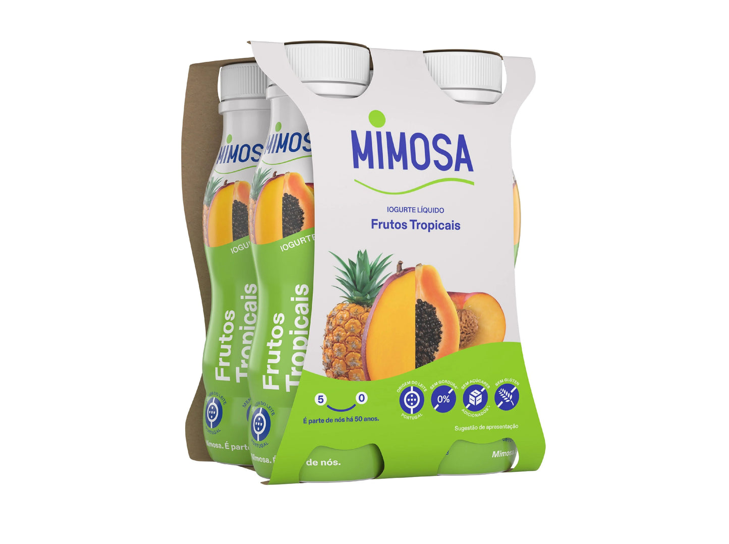 Iogurte Frutos Tropicais 4x151ml - Mimosa