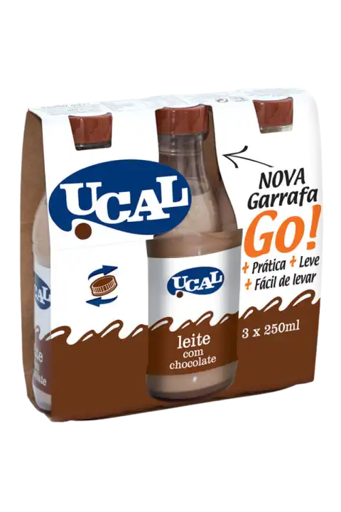 Ucal Go Leite Chocolate (3x25cl) - Ucal