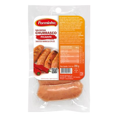 Salsicha Churrasco 200g - Porminho