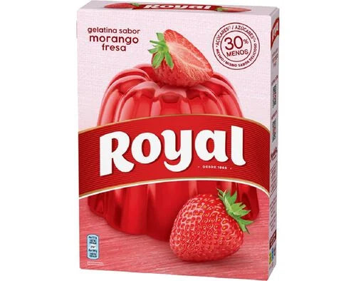 Gelatina em Pó Morango 0% 31gr - Royal