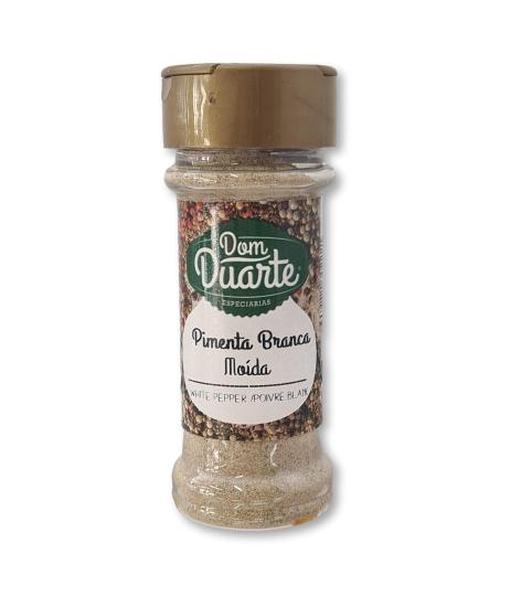 Pimenta Branca Moída 50gr - Dom Duarte