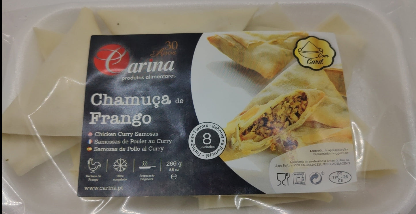 Chamuças Frango 8un - Carina