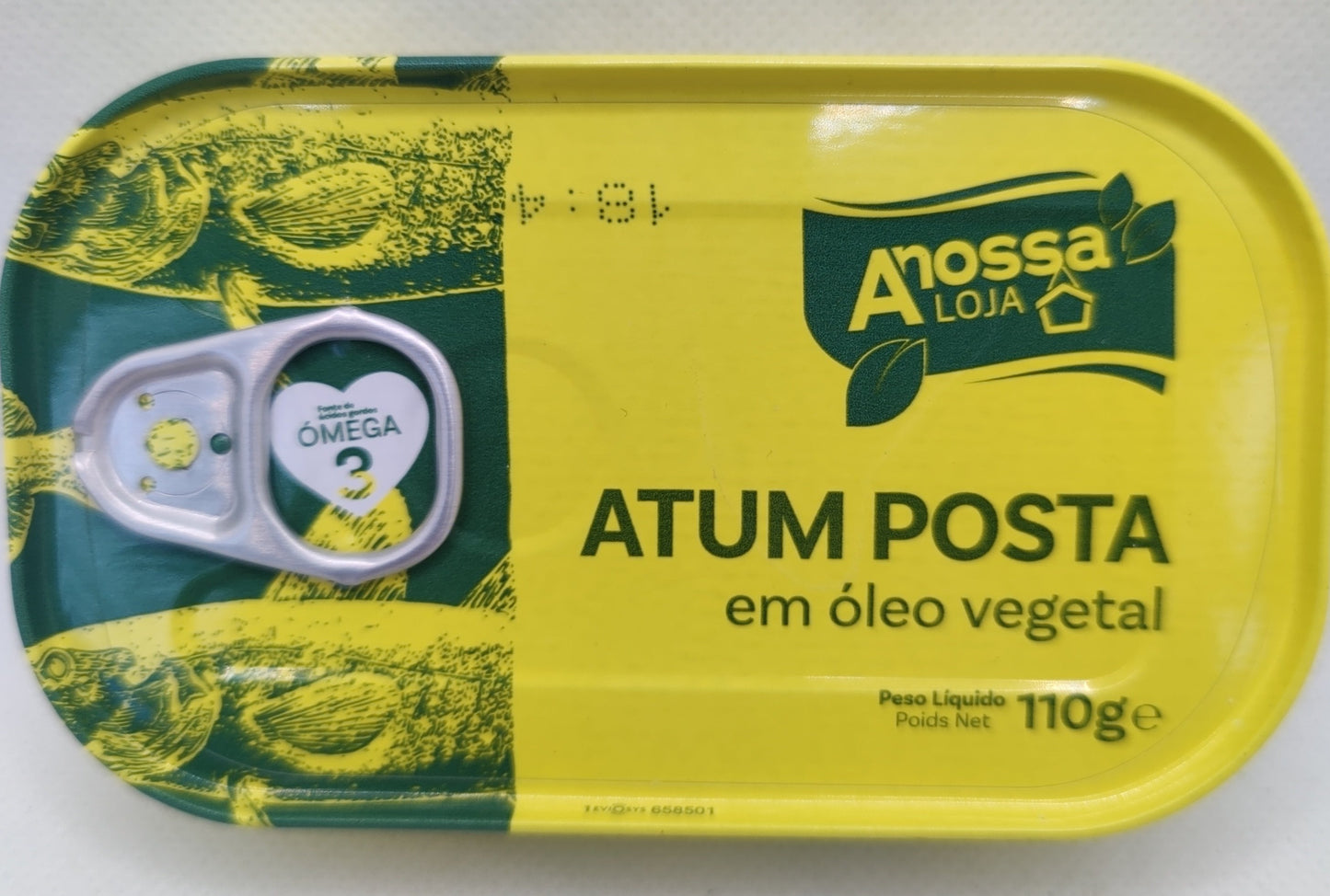 Atum Posta em Óleo Vegetal 110gr - A Nossa Loja