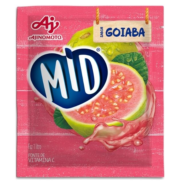 Refresco Mid Goiaba 20gr