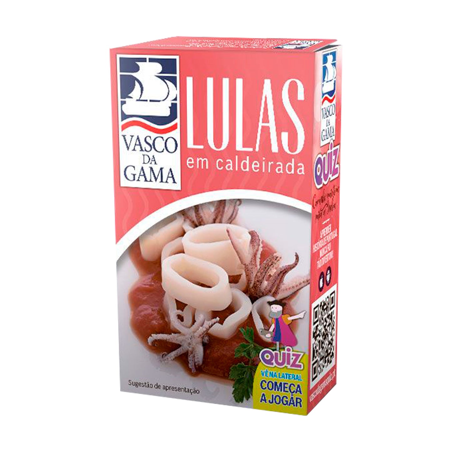 Lulas Em Caldeirada 120gr - Vasco da Gama