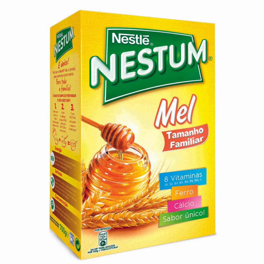 Flocos Cereais Nestum Mel Formato Familiar 600gr