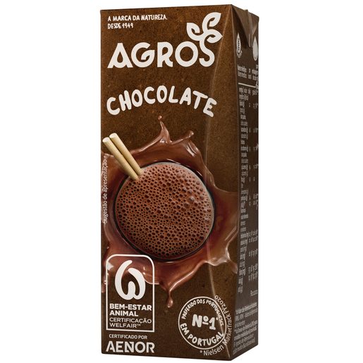 Leite Achocolatado Agros 4x200ml