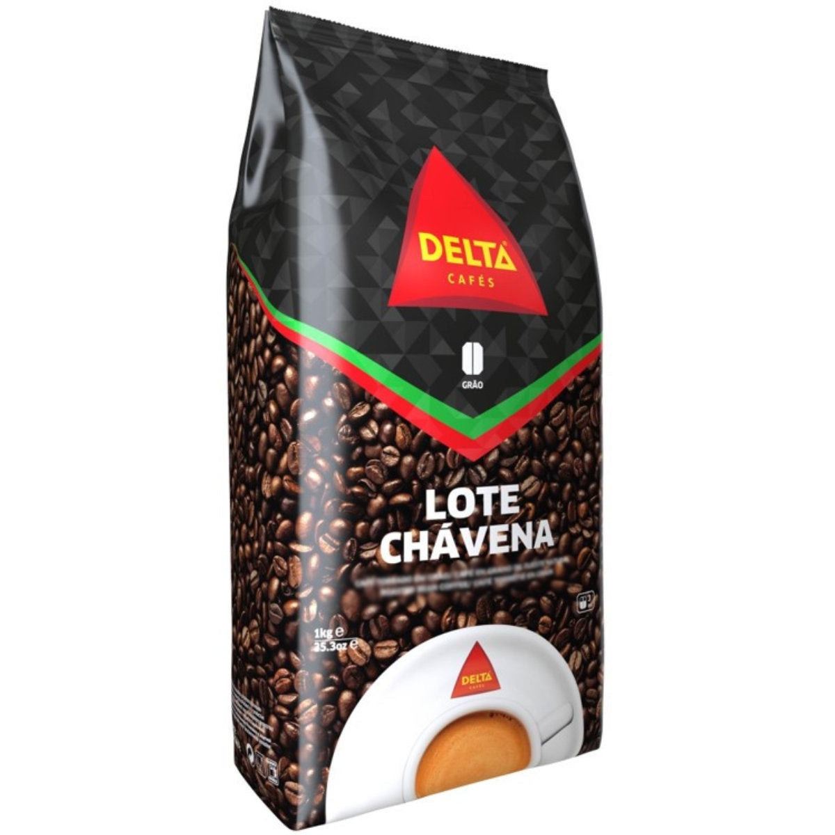 Café Torrado em Grão Lote Chavena 1kg - Delta