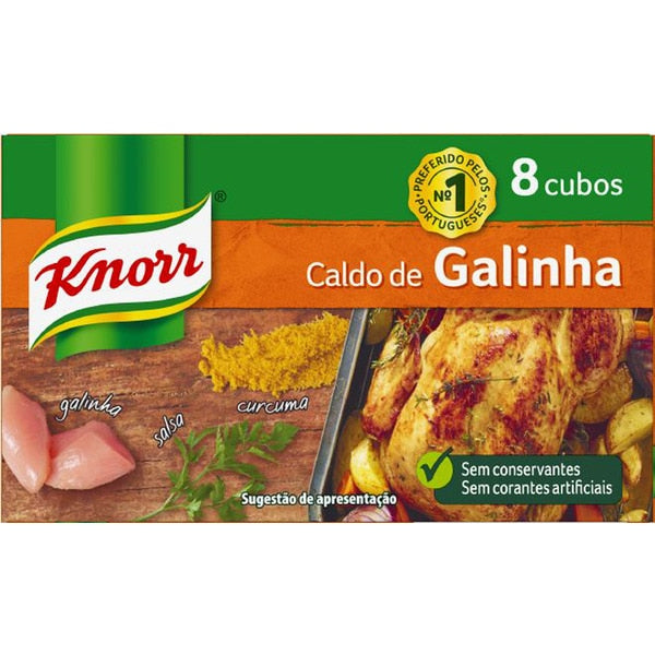 Caldo Knorr de Galinha 16un