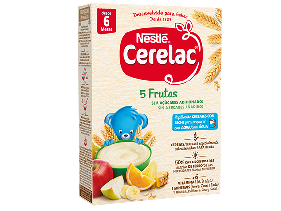 Cerelac 5 Frutas 250gr - Nestlé