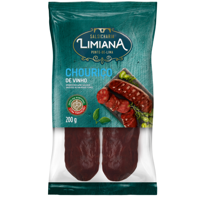 Chouriço De Vinho 200gr - Limiana