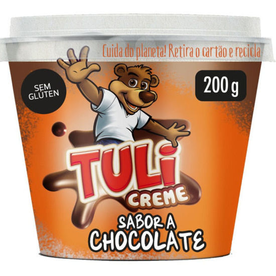 Creme para Barrar de Chocolate 200gr - TuliCreme