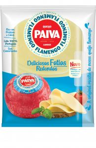 Queijo Fatiado Flamengo Bola 180gr - Paiva